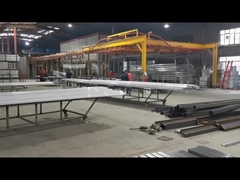 বিভিন্ন আকারের অ্যালুমিনিয়াম প্রোফাইলের জন্য পাউডার লেপ লাইন