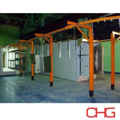 ভালো দাম Powder Coating Production Line with Manual Spray Guns and After-sales Service Guide Equipment Installation অনলাইন