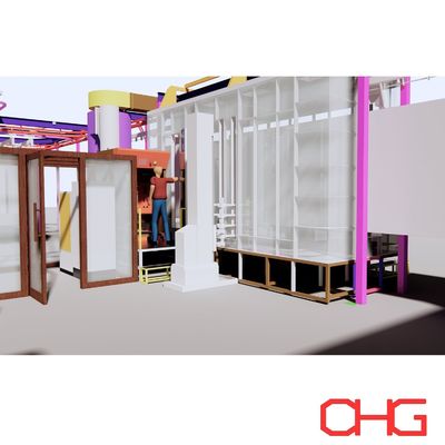 ভালো দাম টেকসই হার্ডওয়্যার স্প্রেিং সরঞ্জাম সহ ধাতব সাবস্ট্র্যাট ইলেক্ট্রোস্ট্যাটিক স্বয়ংক্রিয় পাউডার লেপ লাইন পেশাদার অনলাইন