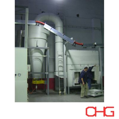 ভালো দাম পেশাদার দ্রুত রঙ পরিবর্তন বড় সাইক্লোন পুনরুদ্ধার সিস্টেমের সাথে আপনার পাউডার কোটিং লাইন আপগ্রেড করুন অনলাইন