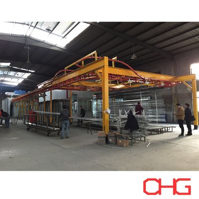 অ্যালুমিনিয়াম প্রোফাইল উৎপাদন লাইনের জন্য সেমি-অটোমেটিক পাউডার লেপ সরঞ্জাম