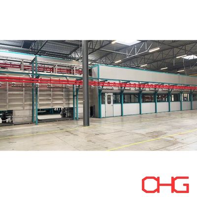 ই-কোটিং/ইলেক্ট্রোফোরেটিক কোটিং প্রোডাকশন লাইন সরঞ্জাম কোটিং মেশিনের কাস্টমাইজড কোটিং পারফরম্যান্সের জন্য