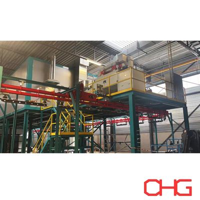 কাস্টমাইজড ইলেক্ট্রোফোরেটিক ই-কোটিং কেটিএল/ইপিডি প্রোডাকশন লাইন কোটিং মেশিন