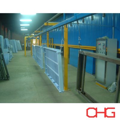 ম্যানুয়াল ইলেক্ট্রোস্ট্যাটিক স্প্রে বন্দুক ধাতব সাবস্ট্র্যাটে হাসপাতালের বিছানার জন্য কাস্টমাইজড পাউডার লেপ লাইন