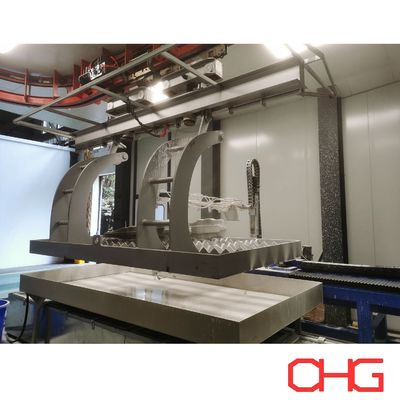 ভারী যন্ত্রাংশের তরল ভেজা পেইন্টিং স্প্রেয়িং প্রোডাকশন লাইন ম্যানুয়াল পদ্ধতি সহ হার্ডওয়্যার স্প্রেয়িং সরঞ্জাম