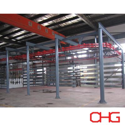 পাউডার পুনরুদ্ধার সিস্টেম এবং রঙ পরিবর্তন সঙ্গে কাস্টমাইজড পাউডার লেপ উত্পাদন লাইন