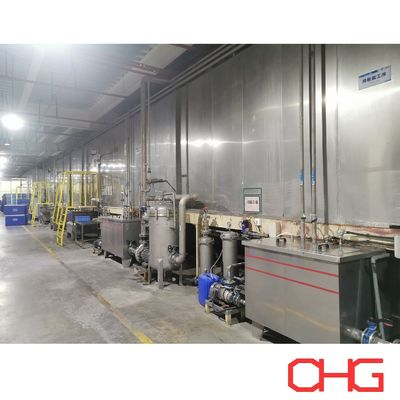 সুপারিরো পাউডার লেপ লাইন লেপ মেশিনের জন্য কাস্টমাইজড প্রিট্রাকশন স্প্রে টানেল সিস্টেম