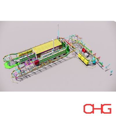 ধাতু স্তর ইলেক্ট্রফোরেসিস ইলেক্ট্রফোরেটিক কোটিং প্রি-ট্রিটমেন্ট লাইন কাস্টমাইজেশন বিকল্প সহ