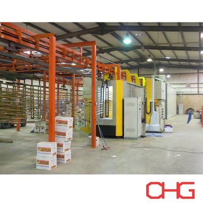 পিএলসি কন্ট্রোল ইউনিট সহ স্টেইনলেস স্টীল/পিভিসি/কার্বন স্টীল পাউডার লেপ স্প্রে বুথ