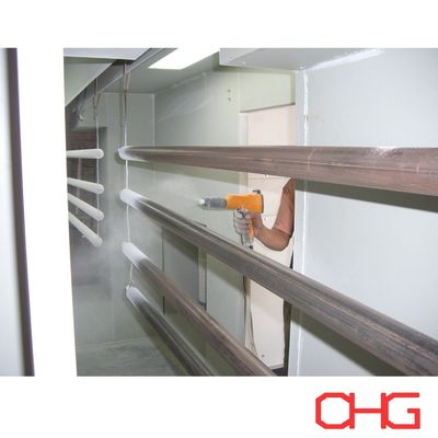 ধাতু পৃষ্ঠের চিকিৎসার জন্য কাস্টমাইজড ম্যানুয়াল ইলেক্ট্রোস্ট্যাটিক পাউডার কোটিং স্প্রে বুথ