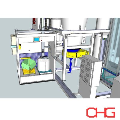 ইলেক্ট্রোস্ট্যাটিক পাউডার লেপ সরঞ্জাম জন্য কাস্টমাইজযোগ্য বন্ধ সার্কিট পাউডার সরবরাহ কেন্দ্র