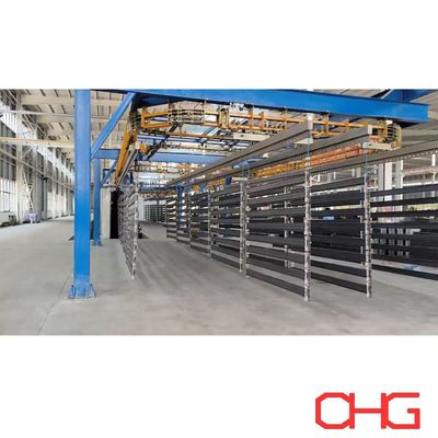 পিপি স্প্রে বুথ সহ কাস্টমাইজড ইলেক্ট্রোস্ট্যাটিক পাউডার লেপ লাইন চীনে তৈরি