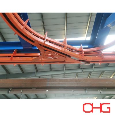 ভালো দাম Power and Free Overhead Conveyor System within Powder Coating Line Customized Technical Data অনলাইন