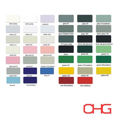 কাস্টমাইজড ইপোক্সি পাউডার লেপ পাউডার উচ্চ চকচকে আধা চকচকে এবং অ চকচকে বিকল্প