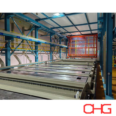 Automotive component E Coating Line featuring large capacity anodizing tanks circulation filtration and industrial cooling for stable finishing